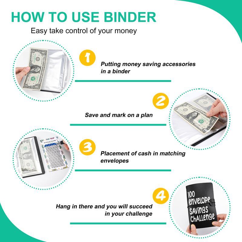 Mini Savings Challenge Binder