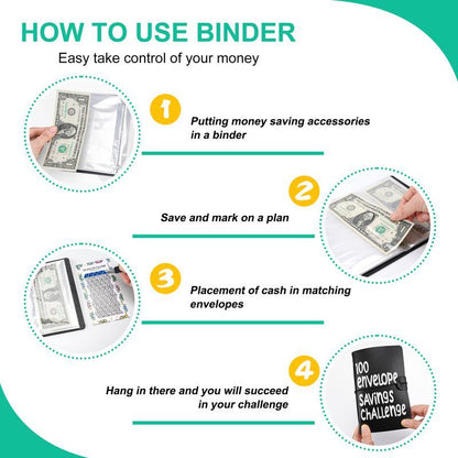 Mini Savings Challenge Binder