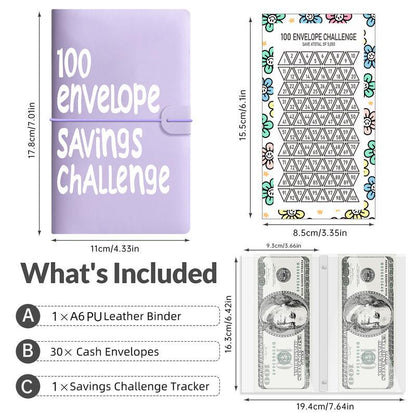 Mini Savings Challenge Binder